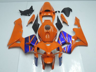Orange Blue 2005-2006 Honda CBR600RR Motorcycle Fairings