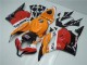 Orange Red Black Repsol 2009-2012 Honda CBR600RR Motorcycle Fairings