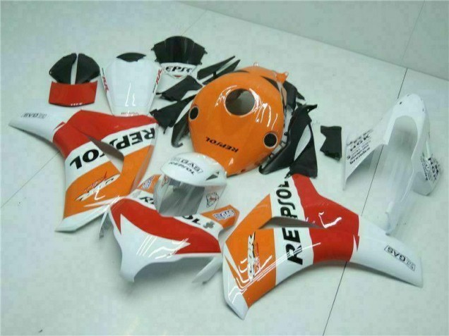 Orange Repsol 2008-2011 Honda CBR1000RR Motorcycle Fairing Orange Repsol 2008-2011 Honda CBR1000RR Motorcycle Fairing