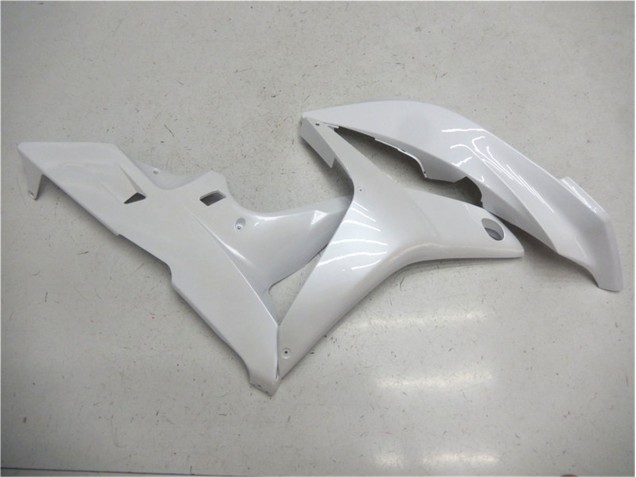 Pearl White 2007-2008 Honda CBR600RR Motorcycle Fairing
