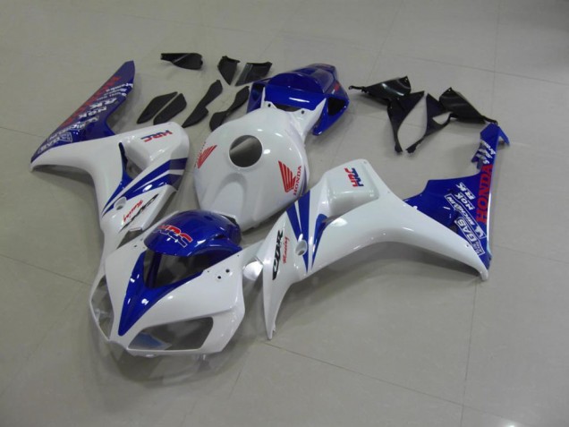 Pearl White Blue 2006-2007 Honda CBR1000RR Motorcycle Fairings Pearl White Blue 2006-2007 Honda CBR1000RR Motorcycle Fairings