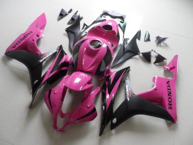Pink Black 2007-2008 Honda CBR600RR Motorcycle Fairings