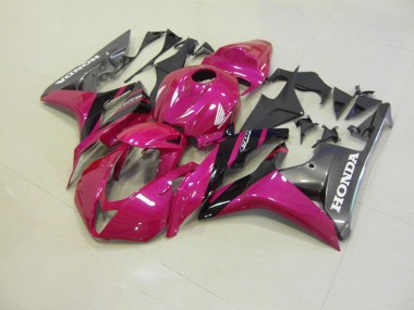 Pink Grey Race 2007-2008 Honda CBR600RR Motorcycle Fairings