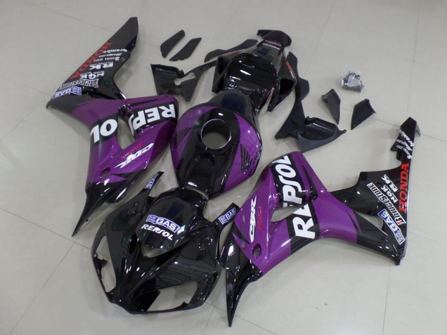 Purple Repsol 2006-2007 Honda CBR1000RR Motorcycle Fairings Purple Repsol 2006-2007 Honda CBR1000RR Motorcycle Fairings