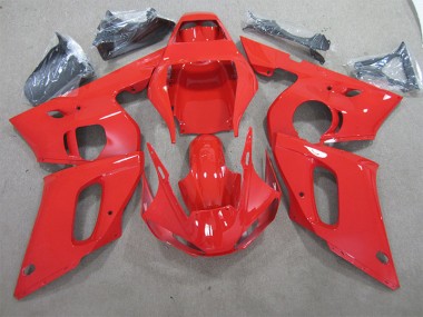 Red 1998-2002 Yamaha YZF R6 Motorcycle Fairing
