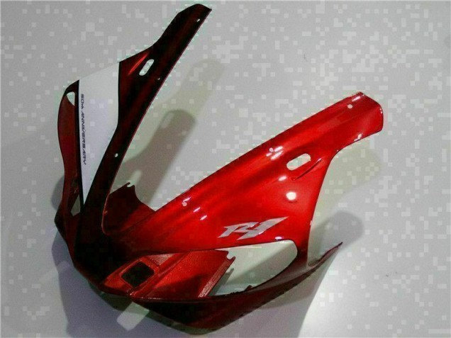 Red 2000-2001 Yamaha YZF R1 Motorcycle Fairing Kits & Plastic