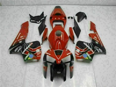 Red 2005-2006 Honda CBR600RR Motorcycle Fairing