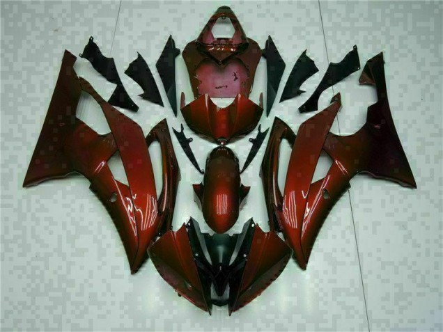 Red 2008-2016 Yamaha YZF R6 Motorcycle Fairings Red 2008-2016 Yamaha YZF R6 Motorcycle Fairings