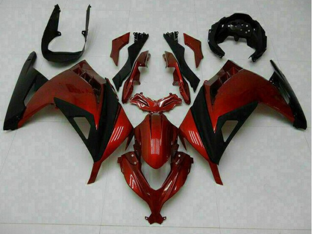 Red 2013-2016 Kawasaki EX300 Motorcycle Fairings Red 2013-2016 Kawasaki EX300 Motorcycle Fairings