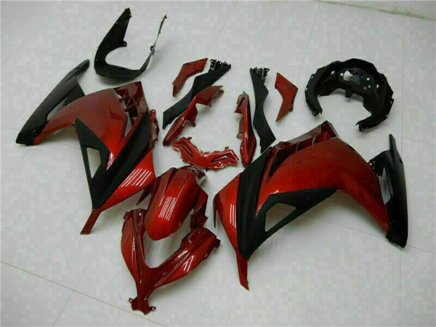Red 2013-2016 Kawasaki EX300 Motorcycle Fairings Red 2013-2016 Kawasaki EX300 Motorcycle Fairings