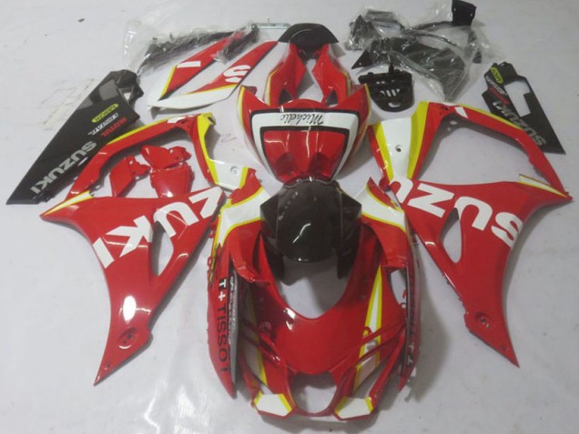Red 2017-2021 Suzuki GSXR 1000 Motorcycle Fairings Red 2017-2021 Suzuki GSXR 1000 Motorcycle Fairings