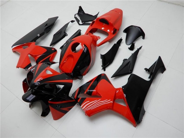 Red Black 2005-2006 Honda CBR600RR Motorcycle Fairing Red Black 2005-2006 Honda CBR600RR Motorcycle Fairing