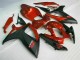 Red Black 2006-2007 Suzuki GSXR 600/750 Full Motorcycle Fairing Kits