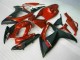 Red Black 2006-2007 Suzuki GSXR 600/750 Full Motorcycle Fairing Kits