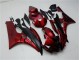 Red Black 2006-2007 Yamaha YZF R6 Motorcycle Fairing Red Black 2006-2007 Yamaha YZF R6 Motorcycle Fairing