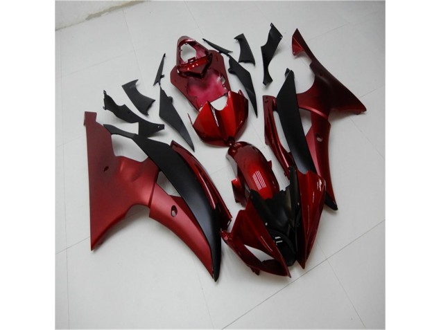 Red Black 2008-2016 Yamaha YZF R6 Motorcycle Fairing Red Black 2008-2016 Yamaha YZF R6 Motorcycle Fairing
