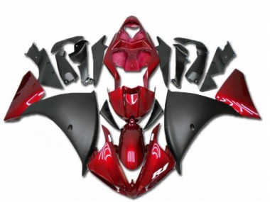 Red Black 2009-2011 Yamaha YZF R1 Motorcycle Fairings