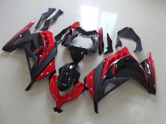 Red Black 2013-2016 Kawasaki ZX300R Motorcycle Fairings Red Black 2013-2016 Kawasaki ZX300R Motorcycle Fairings
