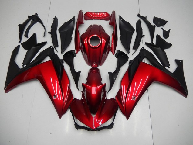 Red Black 2015-2022 Yamaha YZF R3 Motorcycle Fairings Red Black 2015-2022 Yamaha YZF R3 Motorcycle Fairings