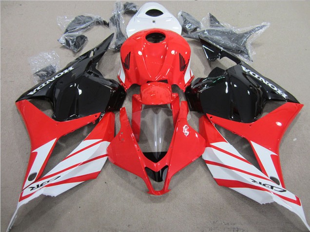 Red Black White 2009-2012 Honda CBR600RR Motorcycle Fairing Red Black White 2009-2012 Honda CBR600RR Motorcycle Fairing