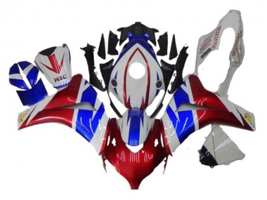 Red Blue White 2008-2011 Honda CBR1000RR Motorcycle Fairings