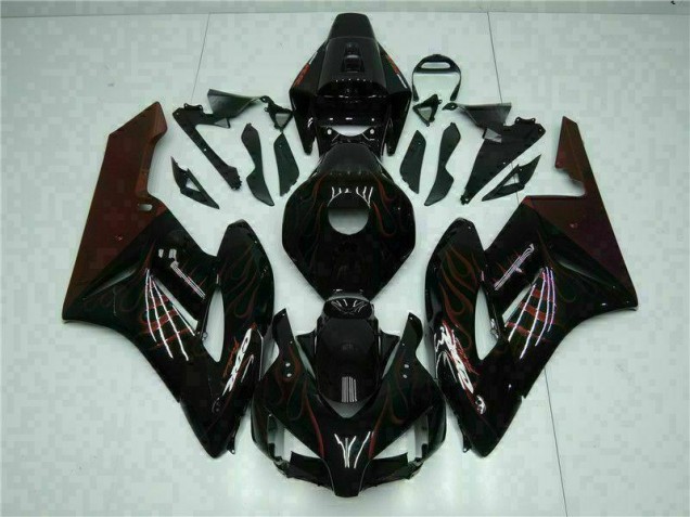 Red Flame 2004-2005 Honda CBR1000RR Motorcycle Fairings Red Flame 2004-2005 Honda CBR1000RR Motorcycle Fairings