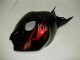 Red Flame Black 2004-2005 Honda CBR1000RR Motorcycle Fairings