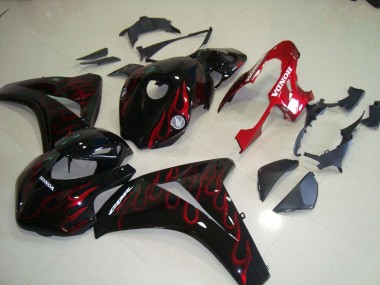 Red Flame Race 2008-2011 Honda CBR1000RR Motorcycle Fairings