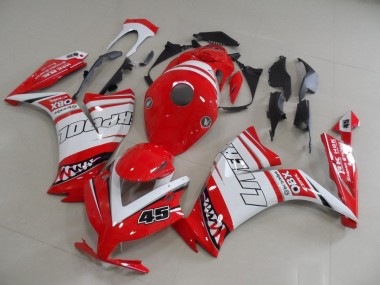 Red Liverpool 45 2012-2016 Honda CBR1000RR Motorcycle Fairings