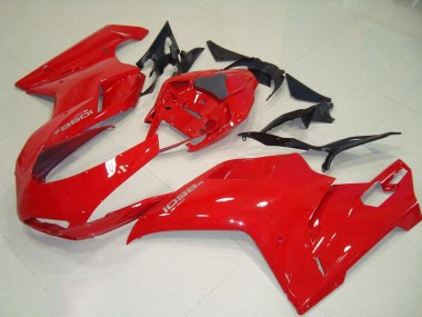 Red Original 2007-2014 Ducati 848 1098 1198 Motorcycle Fairings