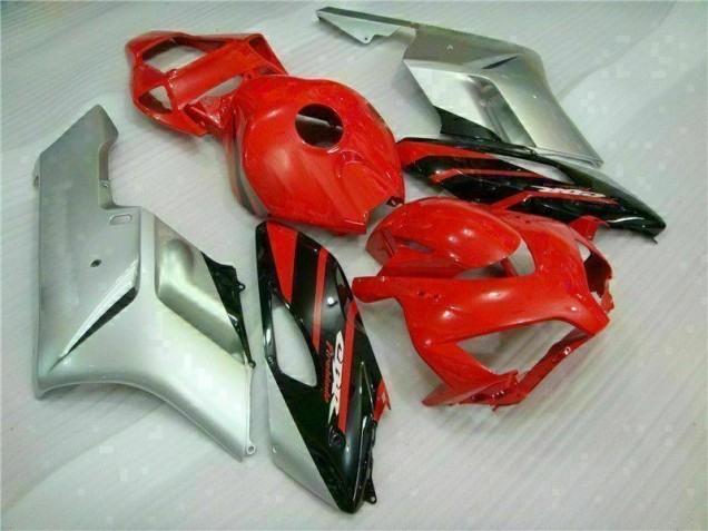 Red Silver 2004-2005 Honda CBR1000RR Motorcycle Fairings Red Silver 2004-2005 Honda CBR1000RR Motorcycle Fairings