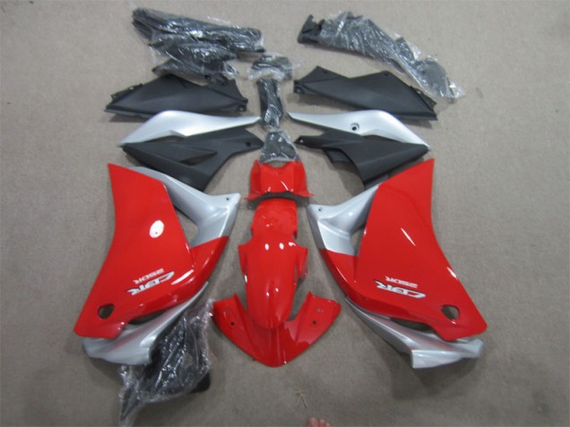 Red Silver Black 2011-2013 Honda CBR125R Motorcycle Fairings Red Silver Black 2011-2013 Honda CBR125R Motorcycle Fairings