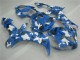 Red White 2004-2006 Yamaha YZF R1 Motorcycle Fairings