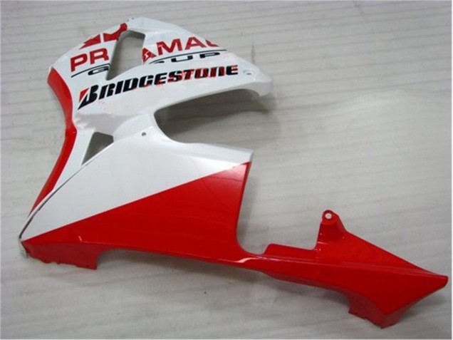 Red White 2005-2006 Honda CBR600RR Motorcycle Fairing Kits Red White 2005-2006 Honda CBR600RR Motorcycle Fairing Kits