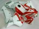 Red White 2005-2006 Honda CBR600RR Motorcycle Fairings Red White 2005-2006 Honda CBR600RR Motorcycle Fairings