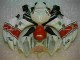 Red White 2006-2007 Yamaha YZF R6 Motorcycle Fairing & Bodywork