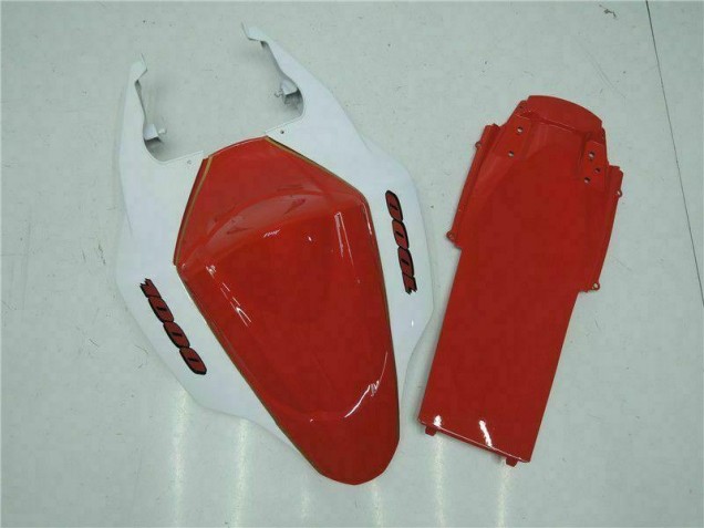 Red White 2007-2008 Suzuki GSXR 1000 Motorcycle Fairing Red White 2007-2008 Suzuki GSXR 1000 Motorcycle Fairing