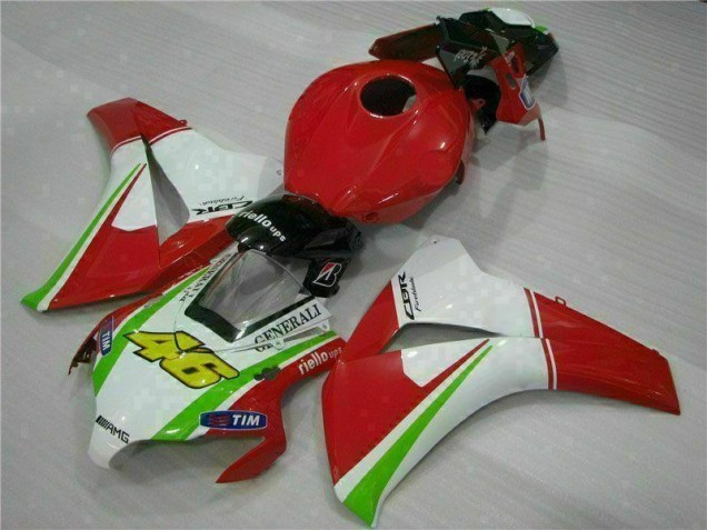 Red White 2008-2011 Honda CBR1000RR Motorcycle Fairings Red White 2008-2011 Honda CBR1000RR Motorcycle Fairings