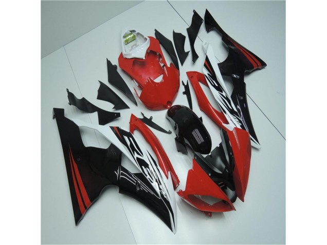 Red White 2008-2016 Yamaha YZF R6 Motorcycle Fairing Red White 2008-2016 Yamaha YZF R6 Motorcycle Fairing