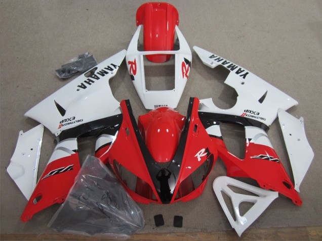 Red White Black 2009-2011 Yamaha YZF R1 Motorcycle Fairings Red White Black 2009-2011 Yamaha YZF R1 Motorcycle Fairings