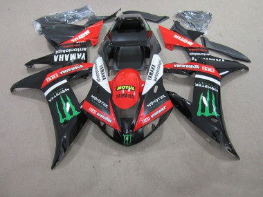 Red White Black Motul 2004-2006 Yamaha YZF R1 Motorcycle Fairings