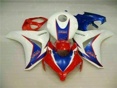 Red White Blue 2008-2011 Honda CBR1000RR Motorcycle Fairings