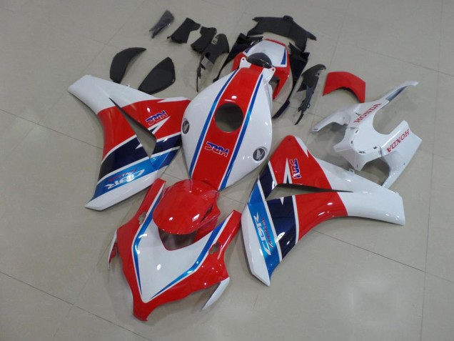 Red White Blue HRC 2008-2011 Honda CBR1000RR Motorcycle Fairing Red White Blue HRC 2008-2011 Honda CBR1000RR Motorcycle Fairing