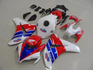 Red White TT Legends 2008-2011 Honda CBR1000RR Motorcycle Fairings