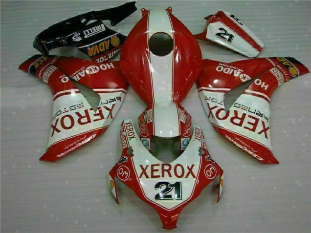 Red Xerox 21 2008-2011 Honda CBR1000RR Motorcycle Fairings Red Xerox 21 2008-2011 Honda CBR1000RR Motorcycle Fairings