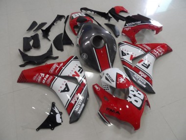 Red and Grey Fma 2008-2011 Honda CBR1000RR Motorcycle Fairings