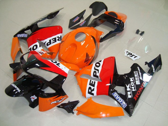 Repsol 2003-2004 Honda CBR600RR Full Motorcycle Fairing Kits Repsol 2003-2004 Honda CBR600RR Full Motorcycle Fairing Kits