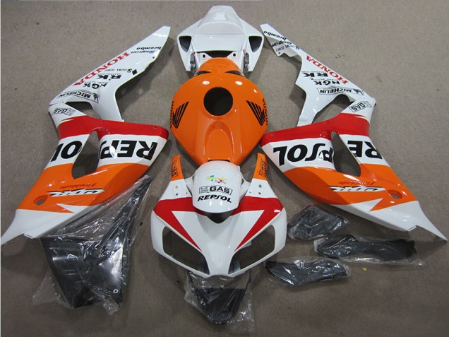 Repsol 2006-2007 Honda CBR1000RR Motorcycle Fairing Kits Repsol 2006-2007 Honda CBR1000RR Motorcycle Fairing Kits