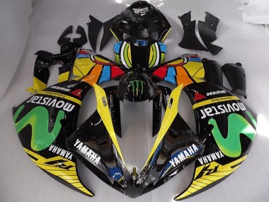 Rossi Movistar 2009-2011 Yamaha YZF R1 Motorcycle Fairings