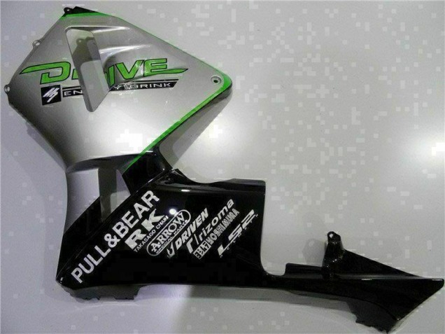 Silver 2003-2004 Honda CBR600RR Motorcycle Fairings Silver 2003-2004 Honda CBR600RR Motorcycle Fairings